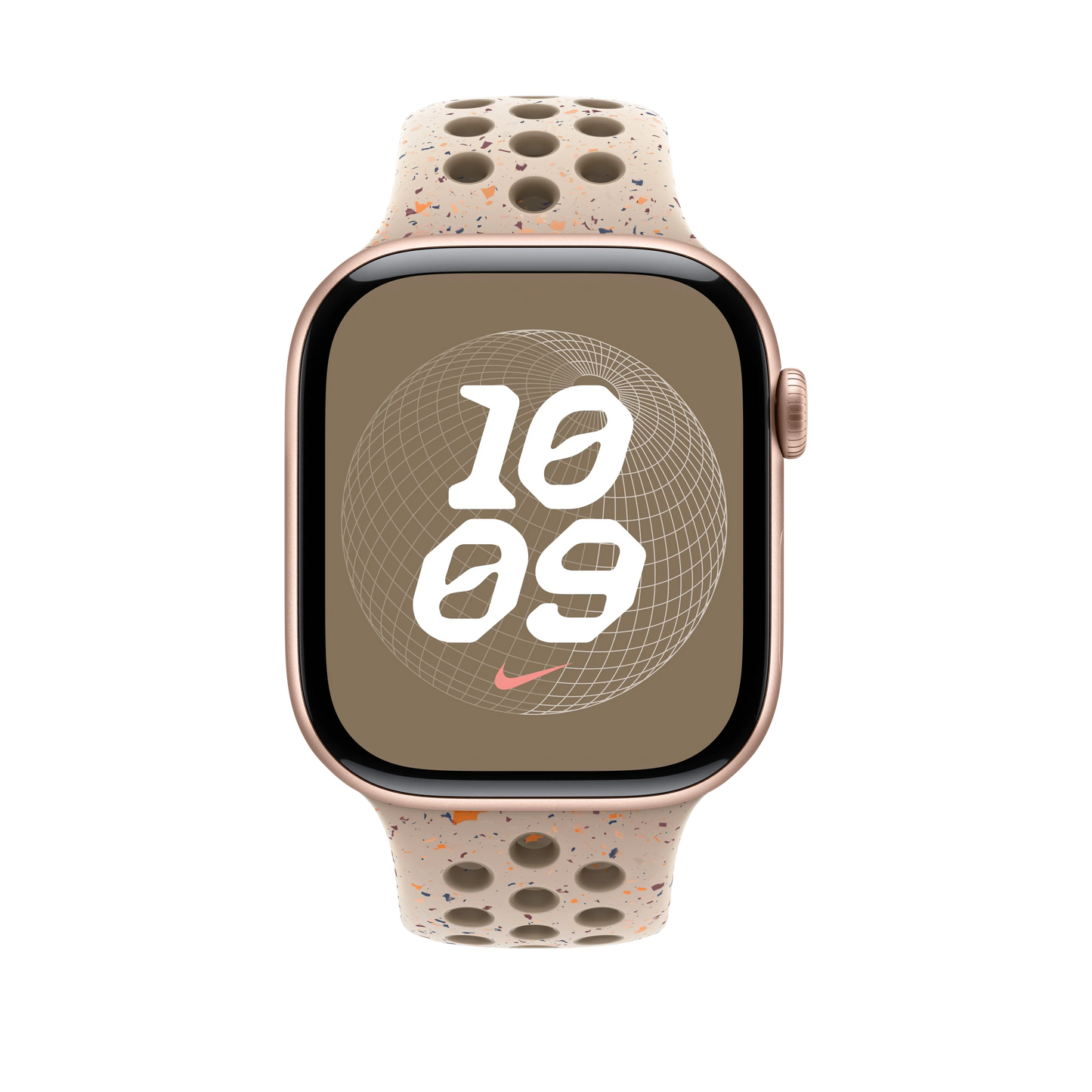 Curea Apple pentru Apple Watch 46mm Nike Sport Band, Desert Stone Nike Sport Band, M/L - iSTYLE RO