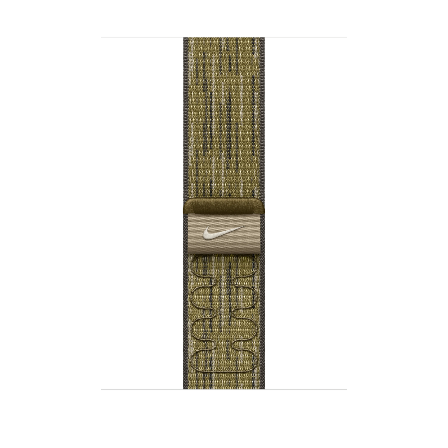 Curea Apple pentru Apple Watch 46mm Nike Sport Loop, Green/Grey Nike Sport Loop - iSTYLE RO
