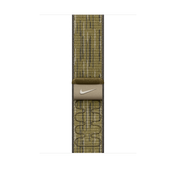 Curea Apple pentru Apple Watch 46mm Nike Sport Loop, Green/Grey Nike Sport Loop - iSTYLE RO