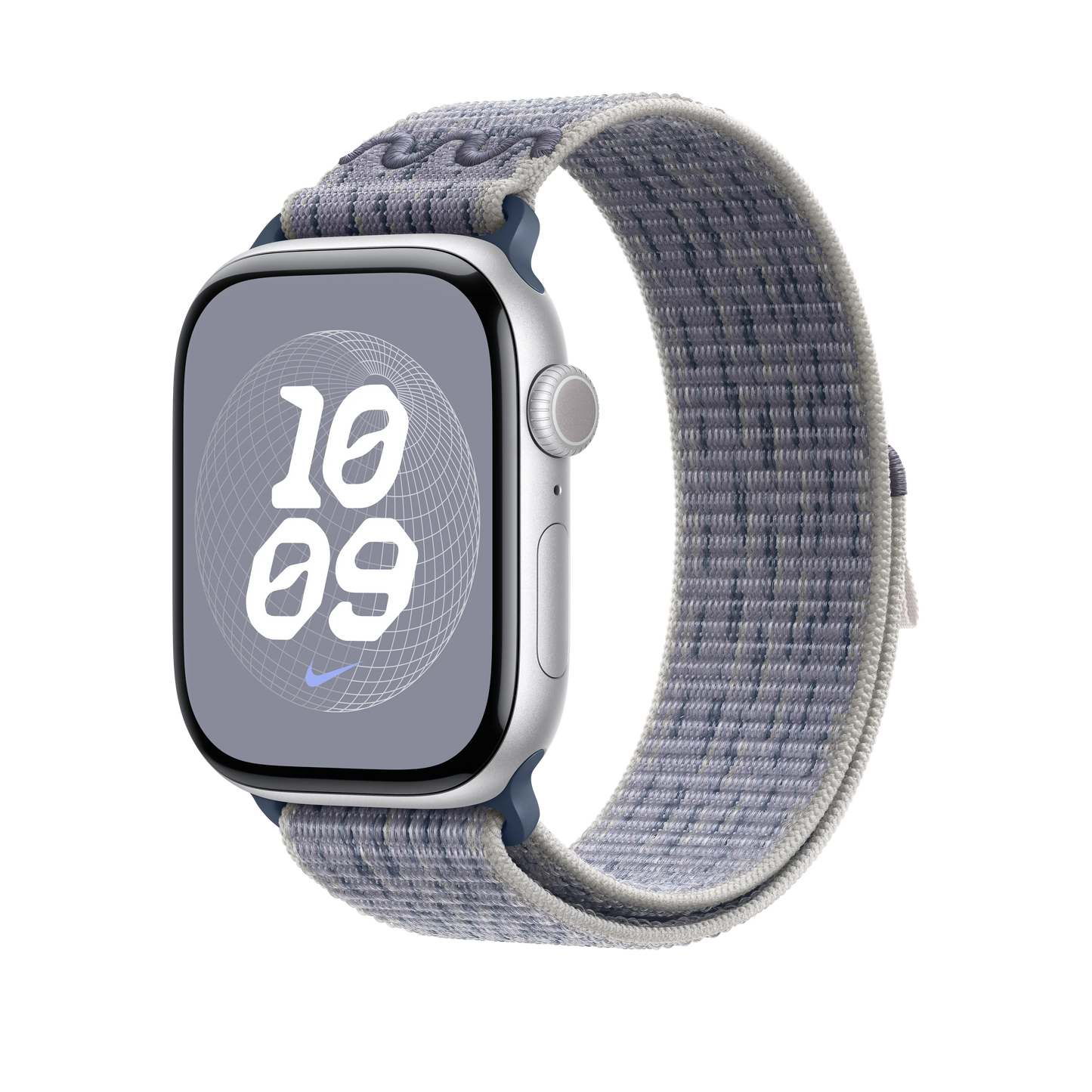 その他 Apple Watch SE2 44mm + Apple nike grey oilve straps Curea Apple pentru Apple Watch 46mm Nike Sport Loop, Grey/Blue