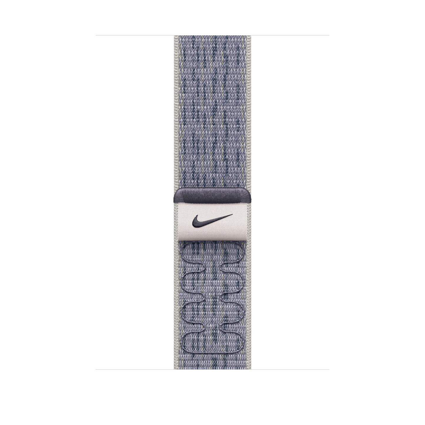 Curea Apple pentru Apple Watch 46mm Nike Sport Loop, Grey/Blue Nike Sport Loop - iSTYLE RO