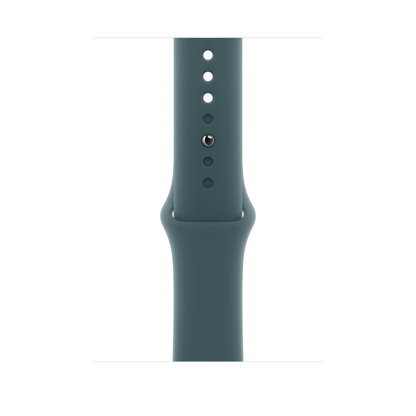 Curea Apple pentru Apple Watch 46mm Sport Band, Lake Green Sport Band, M/L - iSTYLE RO