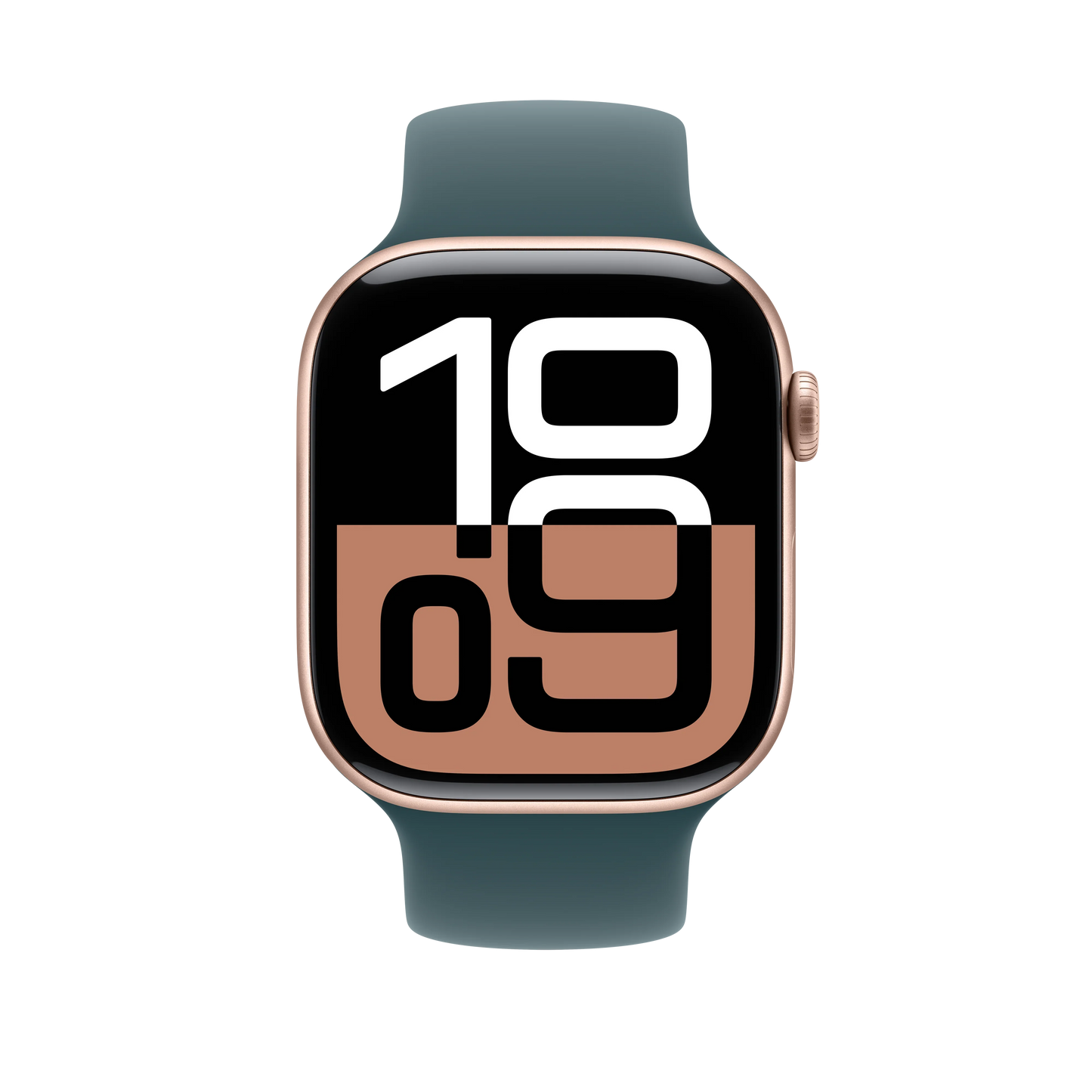 Curea Apple pentru Apple Watch 46mm Sport Band, Lake Green Sport Band, S/M - iSTYLE RO