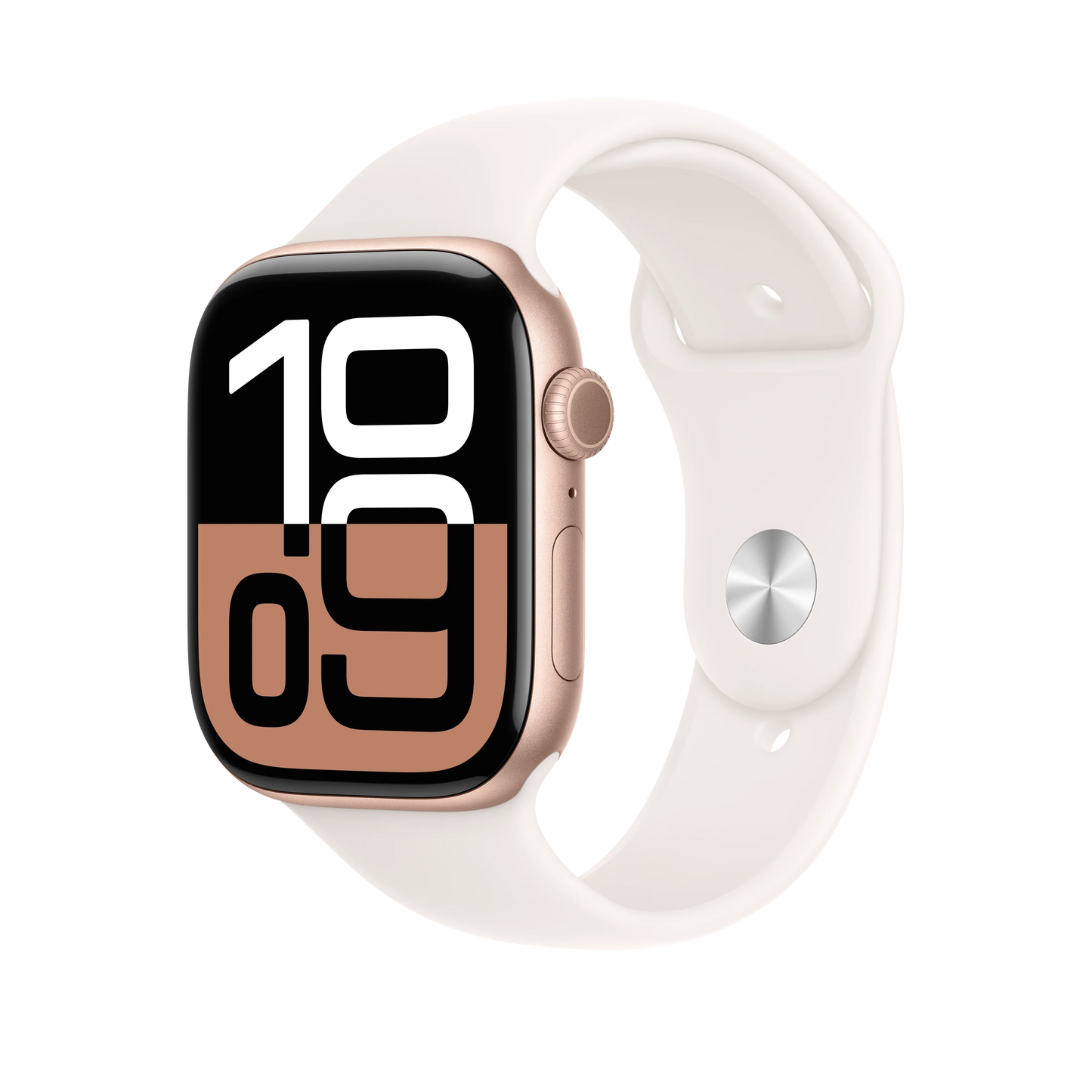 Curea Apple pentru Apple Watch 46mm Sport Band, Light Blush Sport Band, M/L - iSTYLE RO