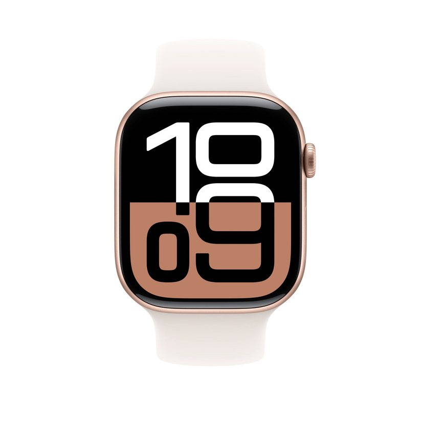 Curea Apple pentru Apple Watch 46mm Sport Band, Light Blush Sport Band, M/L - iSTYLE RO