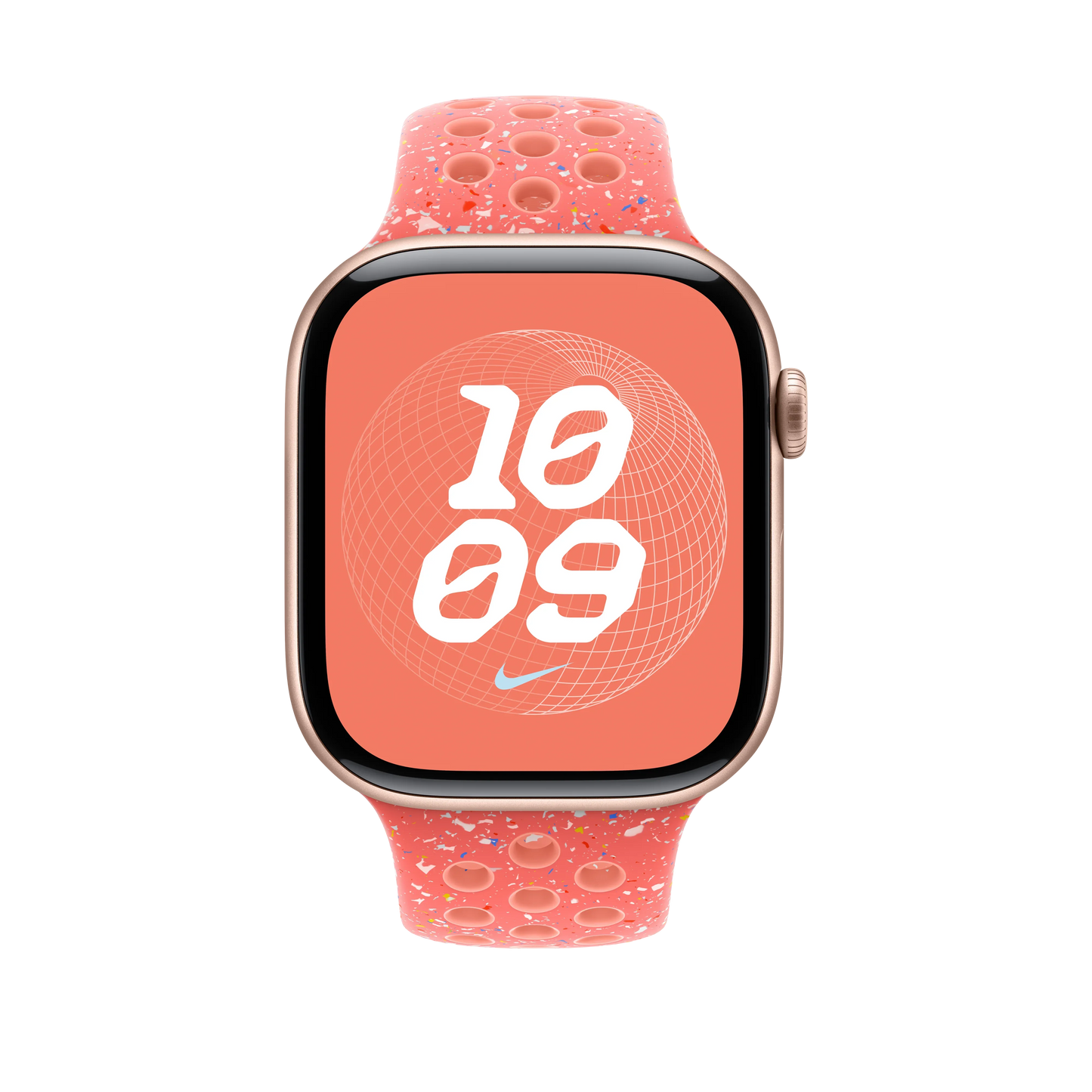Curea Apple pentru Apple Watch 46mm Nike Sport Band, Magic Ember Nike Sport Band, M/L - iSTYLE RO