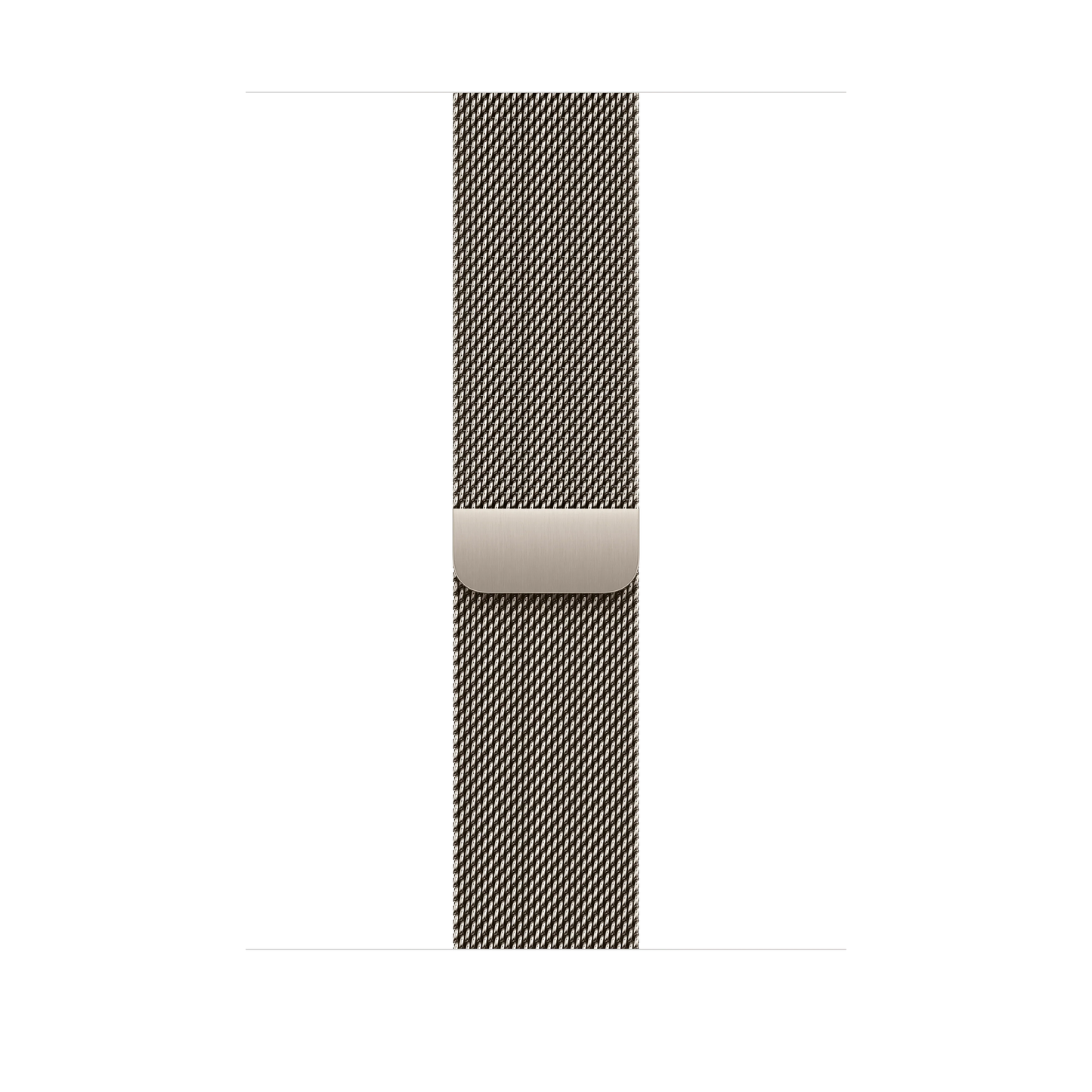 Curea Apple pentru Apple Watch 46mm Milanese Loop, Natural Milanese Loop, S/M - iSTYLE RO