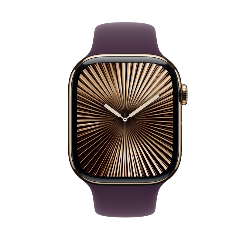 Curea Apple pentru Apple Watch 46mm Sport Band, Plum Sport Band, M/L - iSTYLE RO