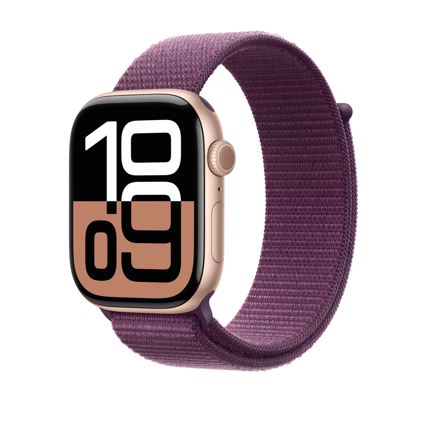 Curea Apple pentru Apple Watch 46mm Sport Loop, Plum Sport Loop - iSTYLE RO