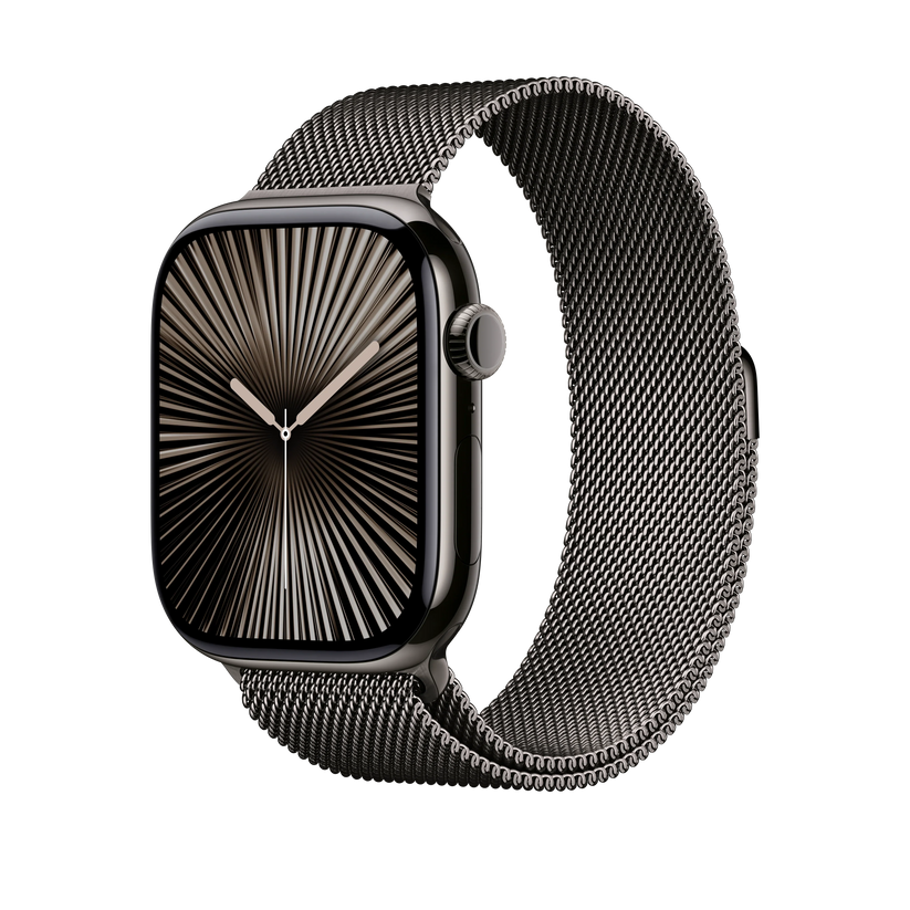 Curea Apple pentru Apple Watch 46mm Milanese Loop, Slate Milanese Loop, S/M - iSTYLE RO