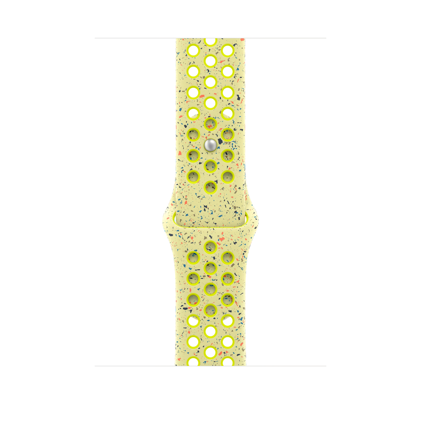 Curea Apple pentru Apple Watch 46mm Nike Sport Band, Volt Splash Nike Sport Band, S/M - iSTYLE RO