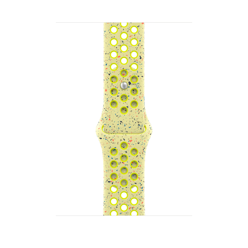 Curea Apple pentru Apple Watch 46mm Nike Sport Band, Volt Splash Nike Sport Band, S/M - iSTYLE RO