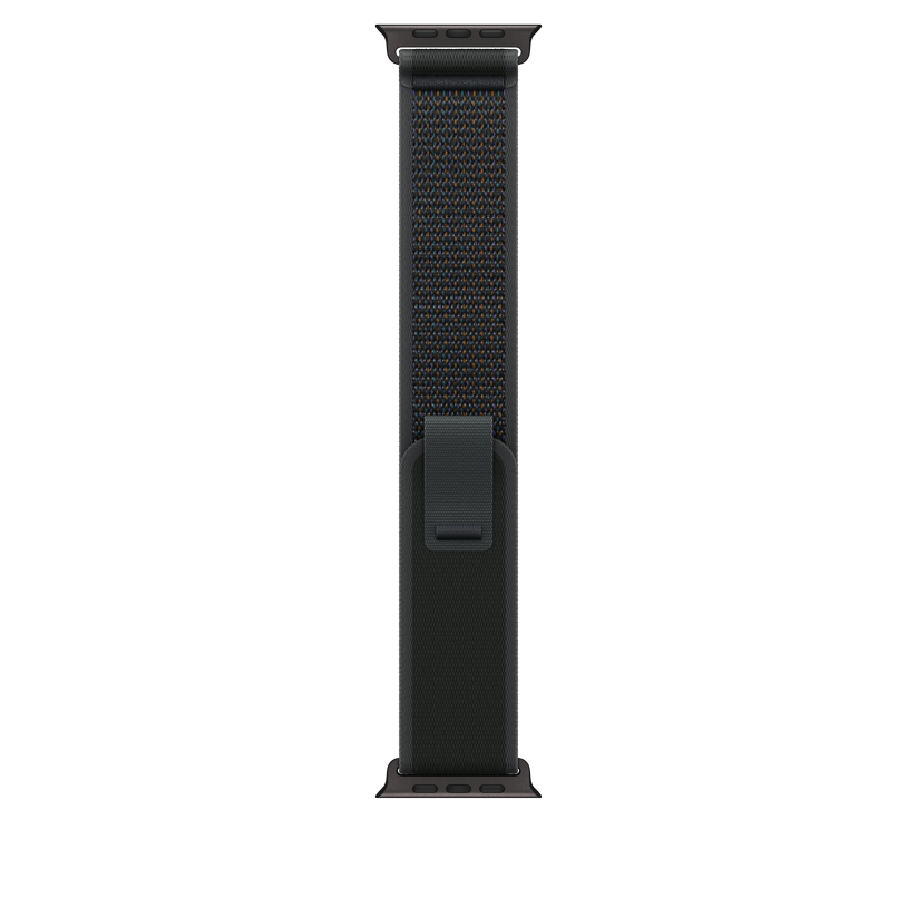 Curea Apple pentru Apple Watch 49mm Black Trail Loop - M/L - Black Titanium Finish - iSTYLE RO