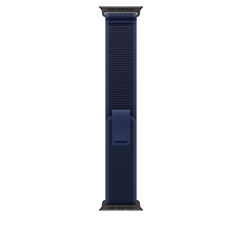 Curea Apple pentru Apple Watch 49mm Blue Trail Loop - M/L - Black Titanium Finish - iSTYLE RO