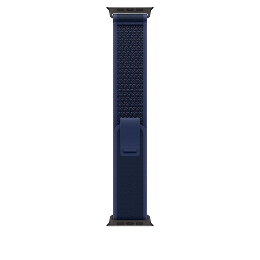 Curea Apple pentru Apple Watch 49mm Blue Trail Loop - S/M - Black Titanium Finish - iSTYLE RO