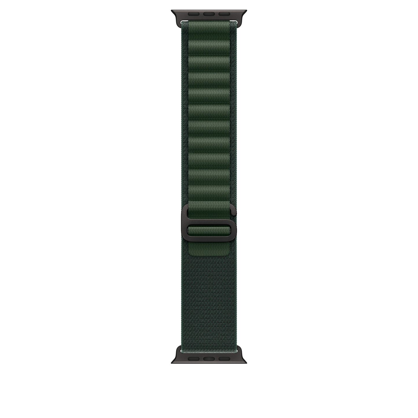 Curea Apple pentru Apple Watch 49mm Dark Green Alpine Loop - Large - Black Titanium Finish - iSTYLE RO