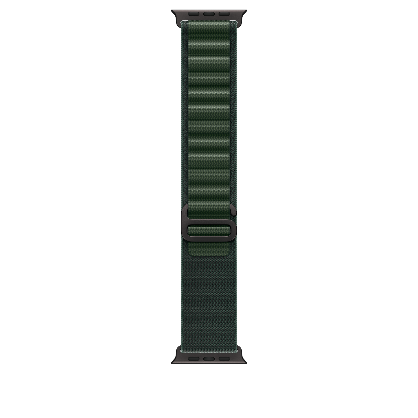 Curea Apple pentru Apple Watch 49mm Dark Green Alpine Loop - Small - Black Titanium Finish - iSTYLE RO