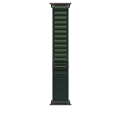 Curea Apple pentru Apple Watch 49mm Dark Green Alpine Loop - Small - Black Titanium Finish - iSTYLE RO