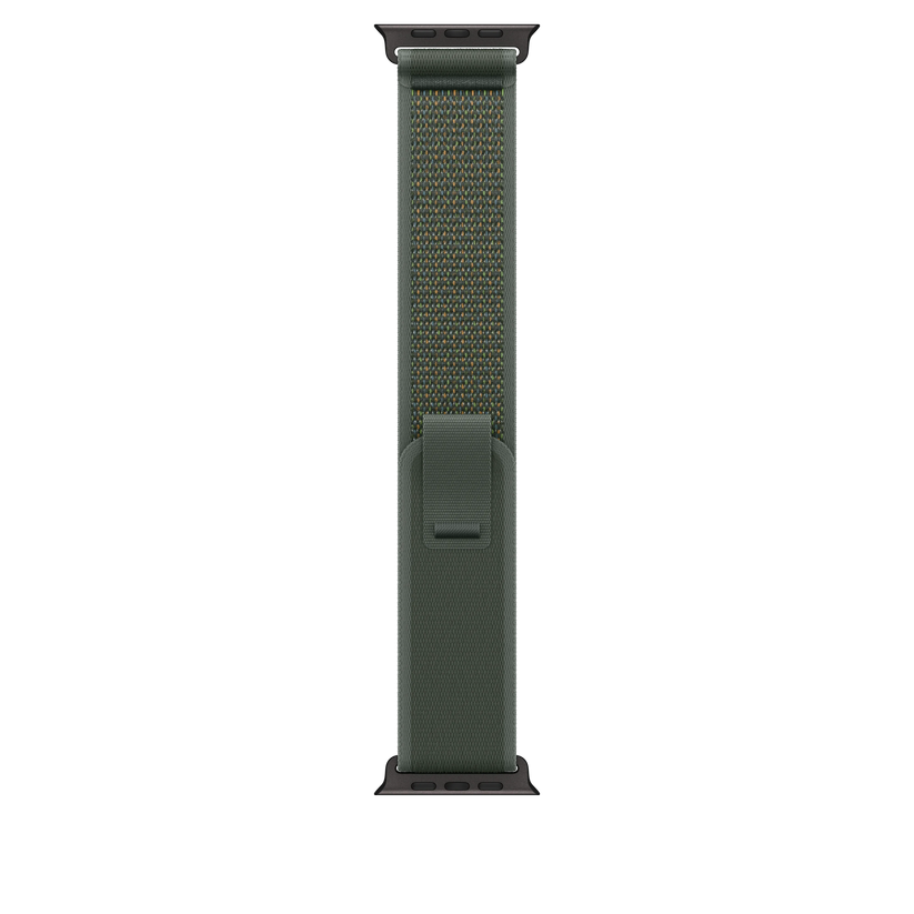Curea Apple pentru Apple Watch 49mm Green Trail Loop, M/L, Black Titanium Finish - iSTYLE RO
