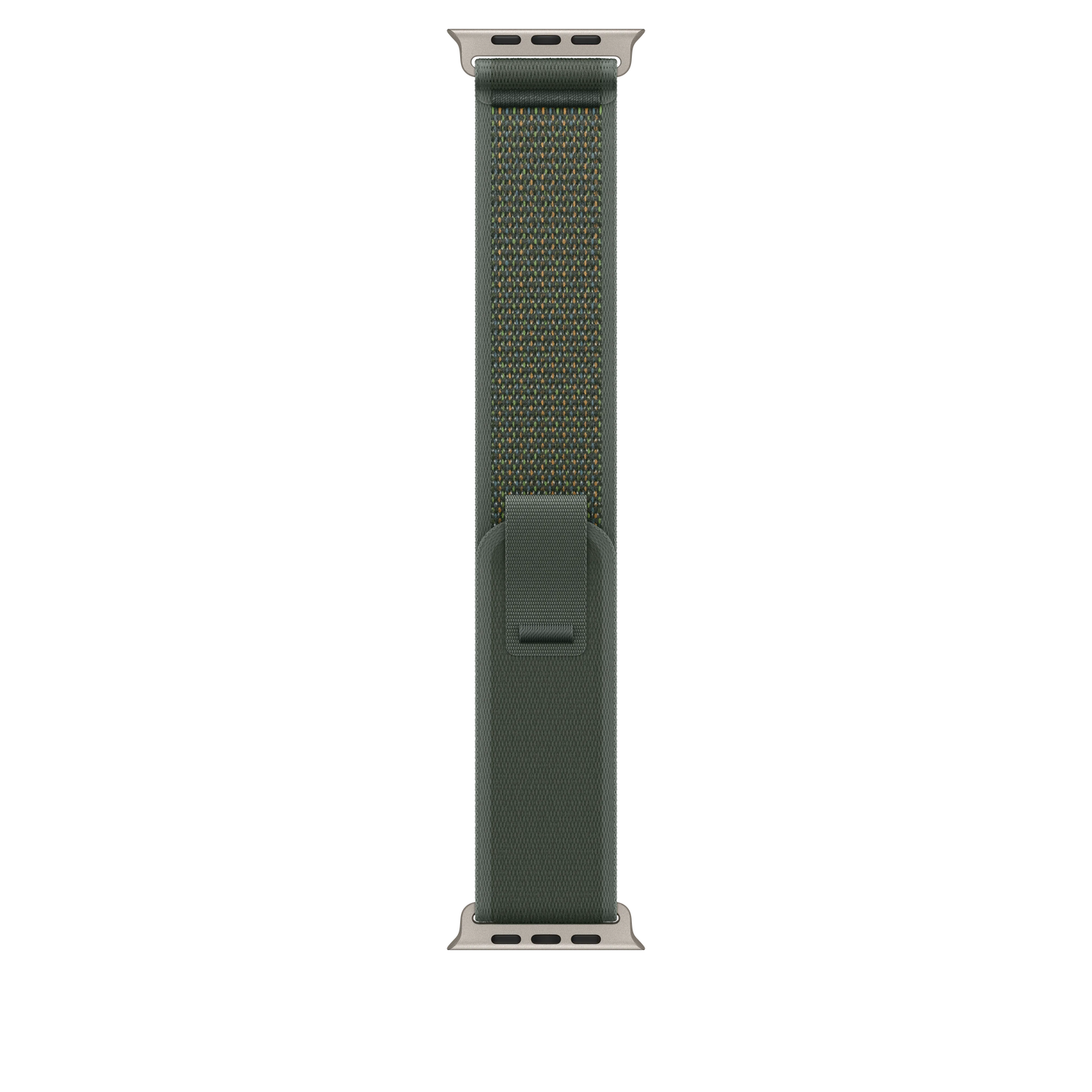 Curea Apple pentru Apple Watch 49mm Green Trail Loop, M/L, Natural Titanium Finish - iSTYLE RO