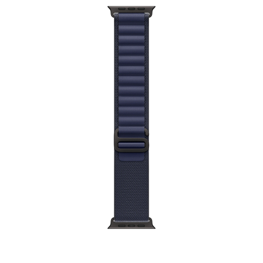 Curea Apple pentru Apple Watch 49mm Navy Alpine Loop, Small, Black Titanium Finish - iSTYLE RO