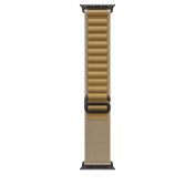 Curea Apple pentru Apple Watch 49mm Tan Alpine Loop, Medium, Black Titanium Finish - iSTYLE RO