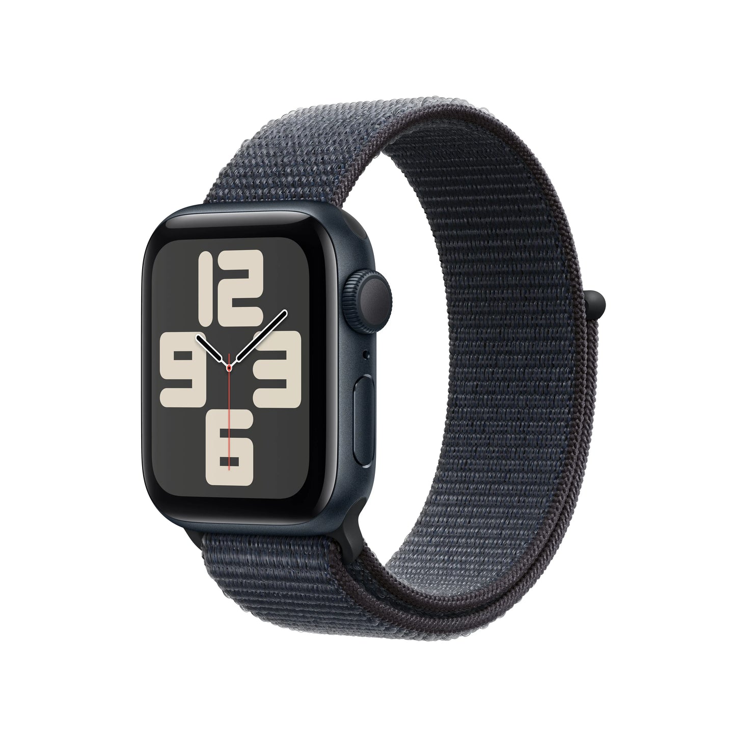 Apple Watch SE GPS, 40mm Midnight Aluminium Case, Ink Sport Loop - iSTYLE RO