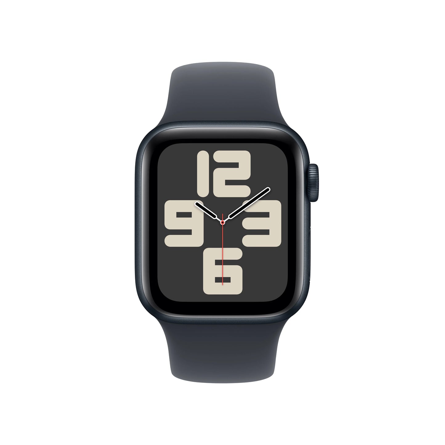 Apple Watch SE GPS + Cellular, 40mm Midnight Aluminium Case, Midnight Sport Band - M/L - iSTYLE RO