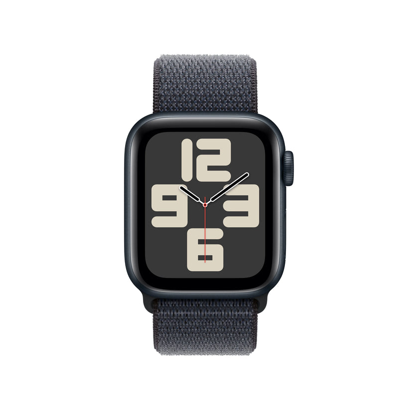Apple Watch SE GPS + Cellular, 40mm Midnight Aluminium Case, Ink Sport Loop - iSTYLE RO