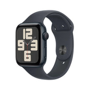 Apple Watch SE GPS, 44mm Midnight Aluminium Case, Midnight Sport Band - M/L - iSTYLE RO