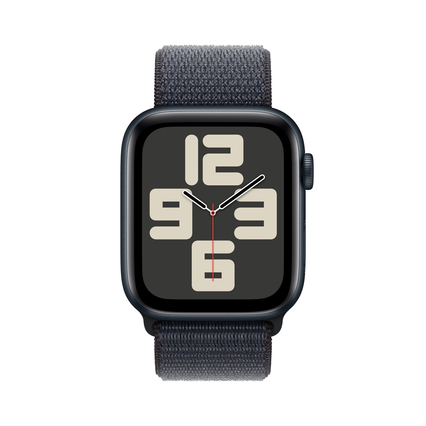 Apple Watch SE GPS + Cellular, 44mm Midnight Aluminium Case, Ink Sport Loop - iSTYLE RO