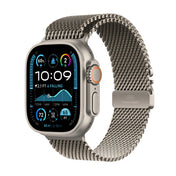 Apple Watch Ultra 2 GPS + Cellular 49mm Natural Titanium Case with Natural Titanium Milanese Loop - M - iSTYLE RO