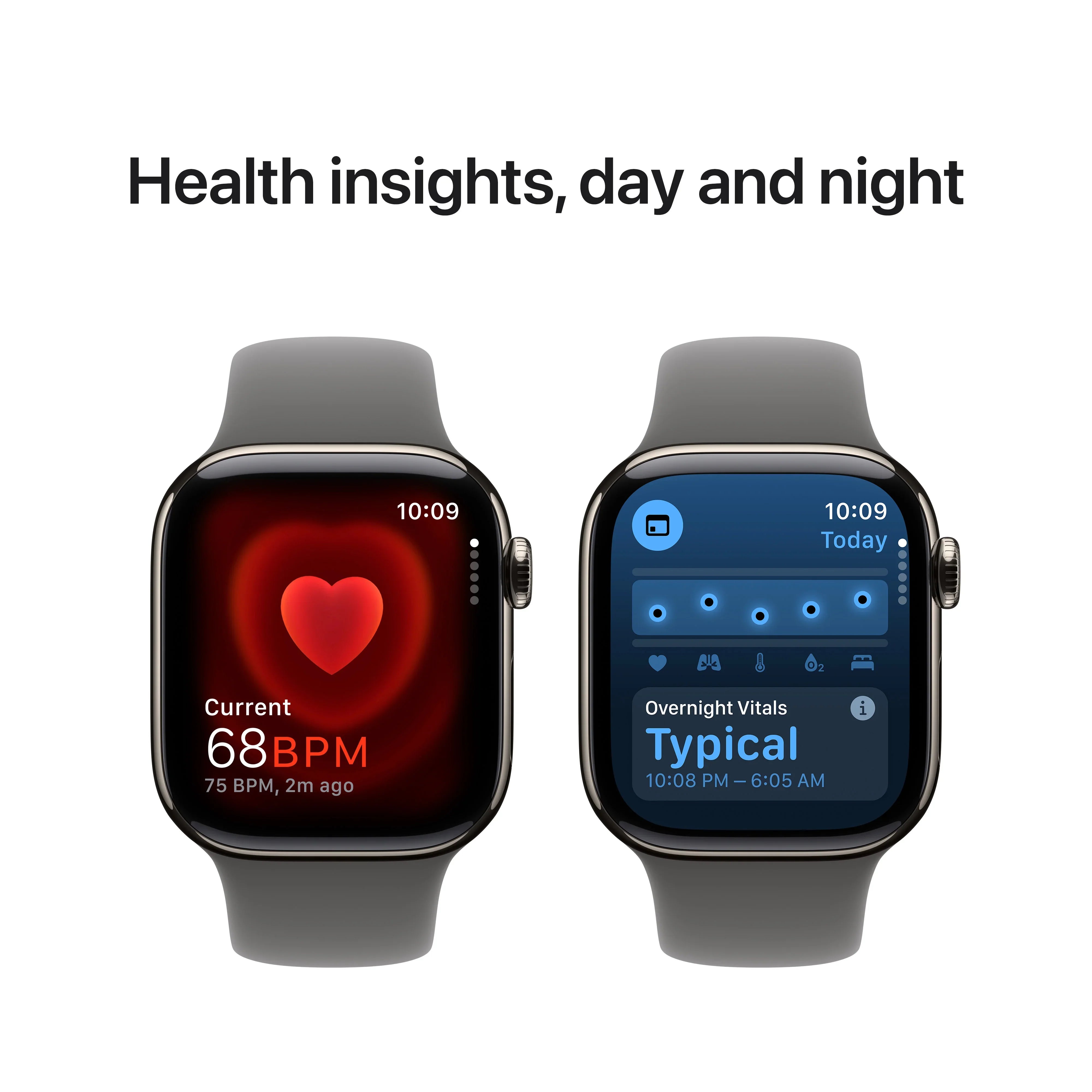 Apple Watch Series 10 GPS + Cellular, 42mm Natural Titanium Case