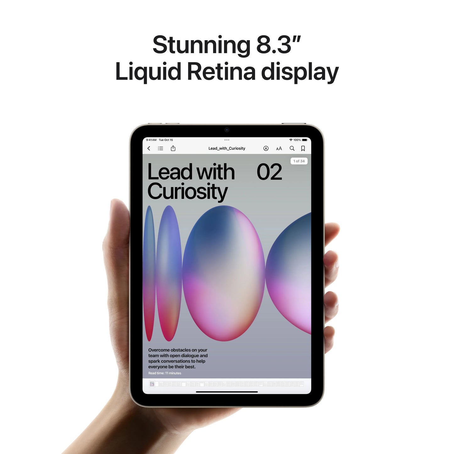 iPad mini 7, 512GB, Wi-Fi, Purple - iSTYLE RO