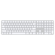 Tastatura Apple Magic Keyboard (2024) cu Touch ID si Numeric Keypad, US KB, Alb - iSTYLE RO