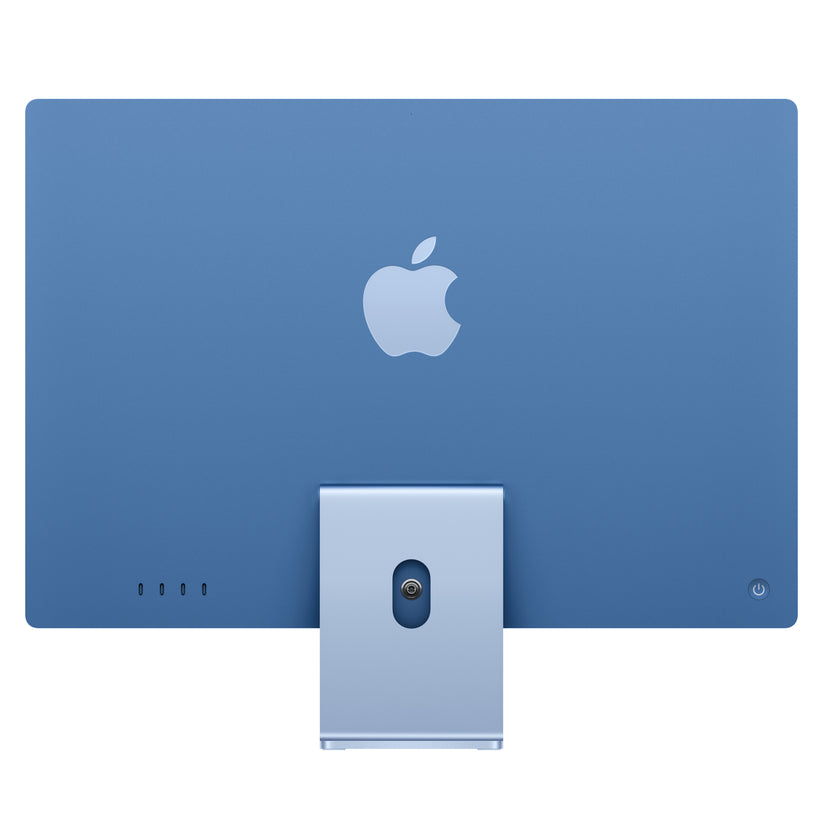 iMac 24" cu procesor Apple M4, 24", Retina 4.5K, 10 nuclee CPU si 10 nuclee GPU, 16GB, 256GB SSD, Albastru - iSTYLE RO