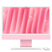 iMac 24" cu procesor Apple M4, 24", Retina 4.5K, 10 nuclee CPU si 10 nuclee GPU, 16GB, 512GB SSD, Roz - iSTYLE RO