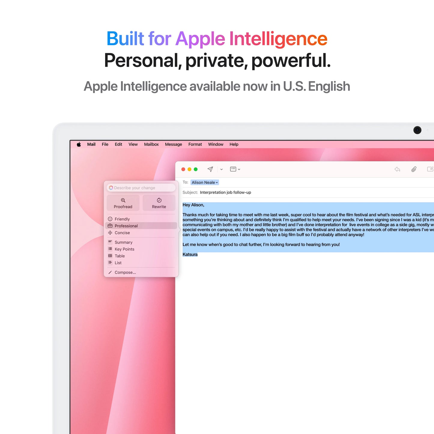 iMac 24" cu procesor Apple M4, 24", Retina 4.5K, 10 nuclee CPU si 10 nuclee GPU, 16GB, 512GB SSD, Roz - iSTYLE RO