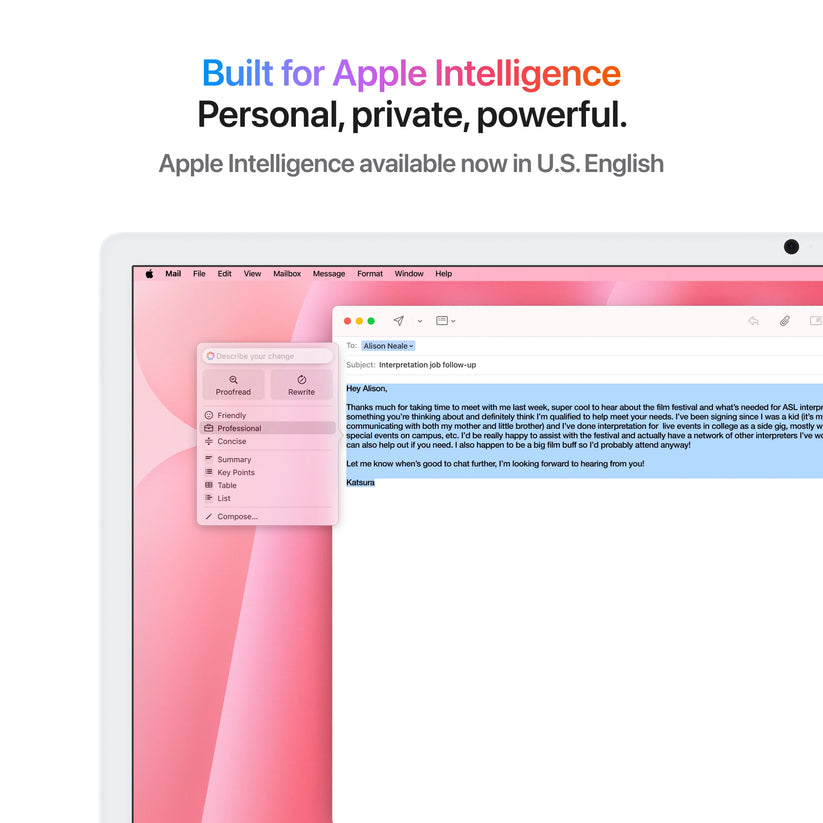 iMac 24" cu procesor Apple M4, 24", Retina 4.5K, 10 nuclee CPU si 10 nuclee GPU, 16GB, 512GB SSD, Roz - iSTYLE RO