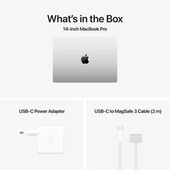 MacBook Pro 14", procesor Apple M4 Pro, 14 nuclee CPU si 20 nuclee GPU, 24GB, 1TB SSD, Silver - iSTYLE RO
