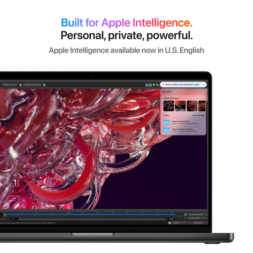 MacBook Pro 16", procesor Apple M4 Max, 14 nuclee CPU si 32 nuclee GPU, 36GB, 1TB SSD, Silver - iSTYLE RO