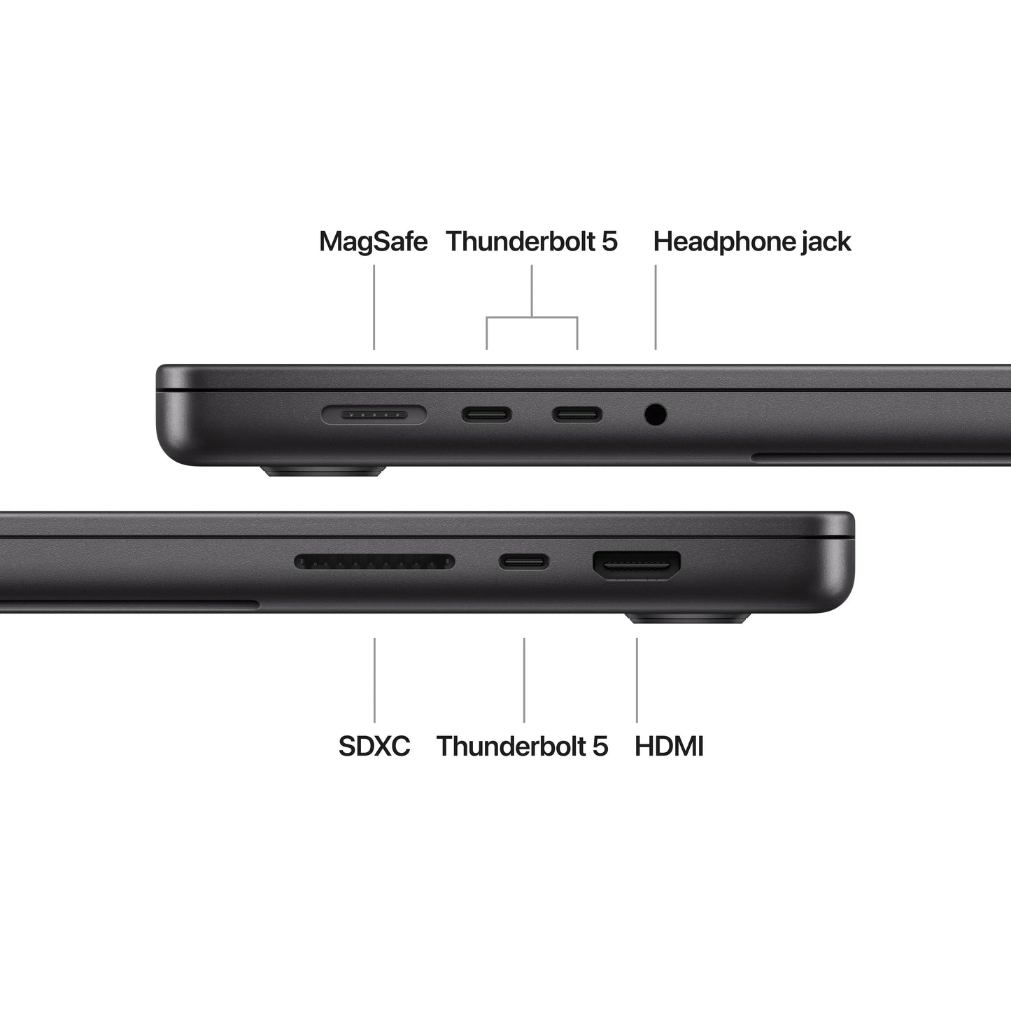 MacBook Pro 16", procesor Apple M4 Pro, 14 nuclee CPU si 20 nuclee GPU, 48GB, 512GB SSD, Space Black - iSTYLE RO