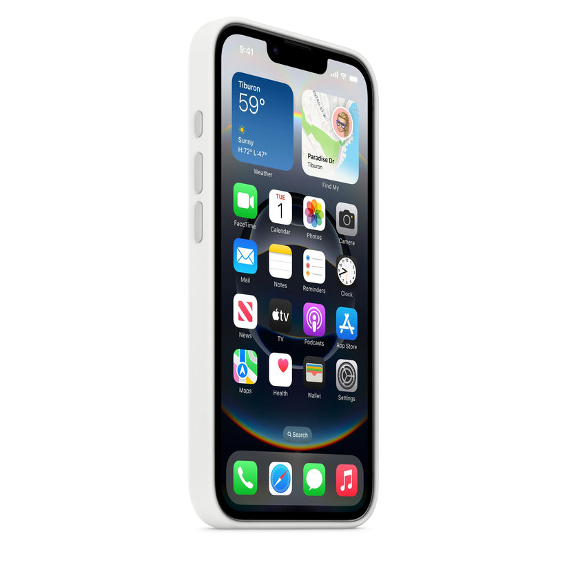 Husa de protectie Apple pentru iPhone 16e, Silicon, Alb - iSTYLE RO