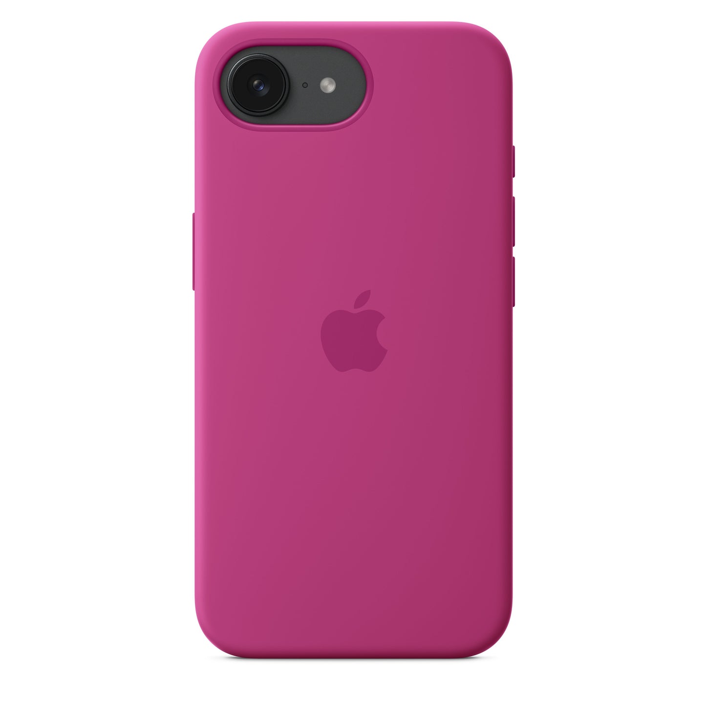 Husa de protectie Apple pentru iPhone 16e, Silicon, Fuchsia - iSTYLE RO