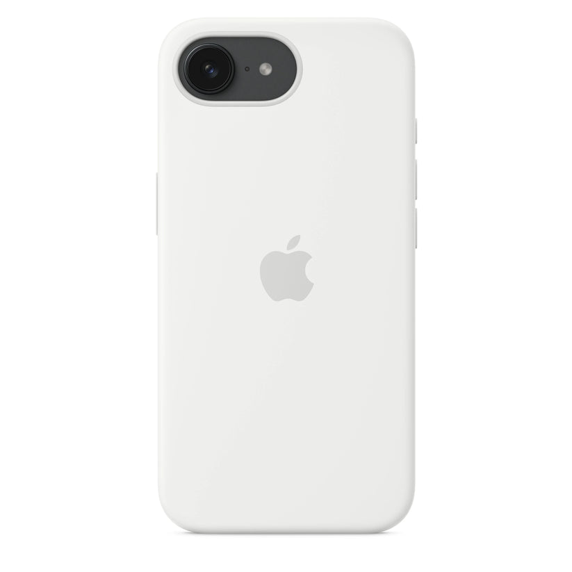 Husa de protectie Apple pentru iPhone 16e, Silicon, Alb - iSTYLE RO