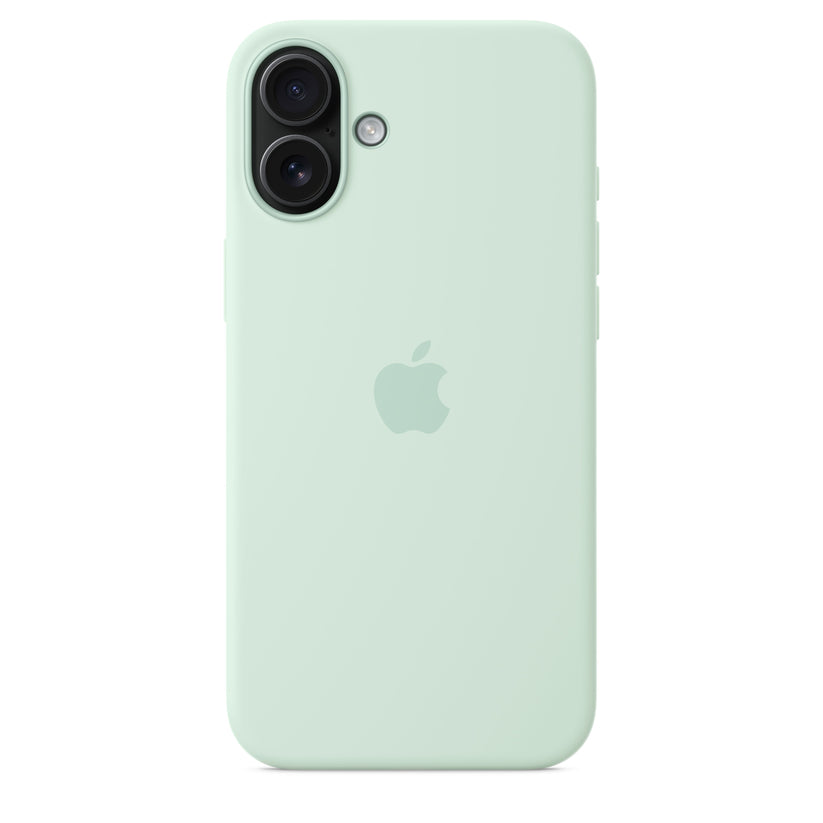 Husa de protectie Apple cu MagSafe pentru iPhone 16 Plus, Silicon, Aquamarine (SEASONAL) - iSTYLE RO