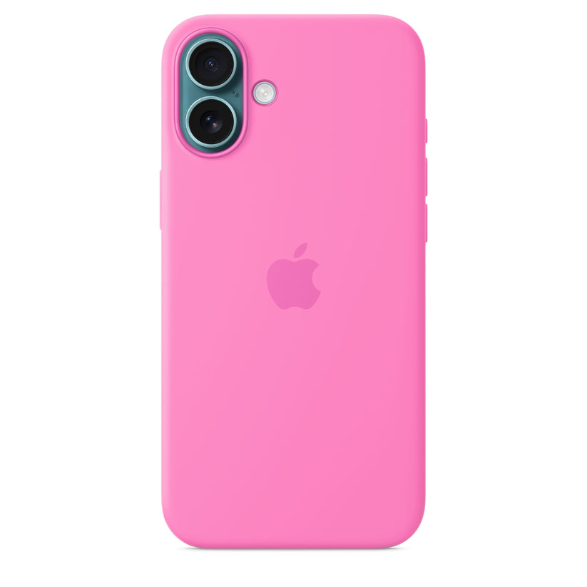Husa de protectie Apple cu MagSafe pentru iPhone 16 Plus, Silicon, Peony (SEASONAL) - iSTYLE RO