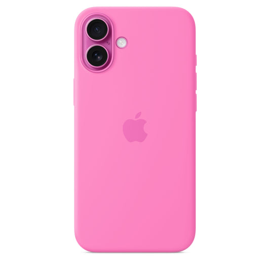 Husa de protectie Apple cu MagSafe pentru iPhone 16 Plus, Silicon, Peony (SEASONAL) - iSTYLE RO