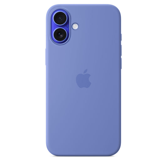 Husa de protectie Apple cu MagSafe pentru iPhone 16 Plus, Silicon, Periwinkle (SEASONAL) - iSTYLE RO