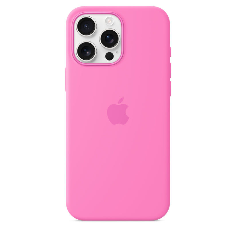 Husa de protectie Apple cu MagSafe pentru iPhone 16 Pro Max, Silicon, Peony (SEASONAL) - iSTYLE RO